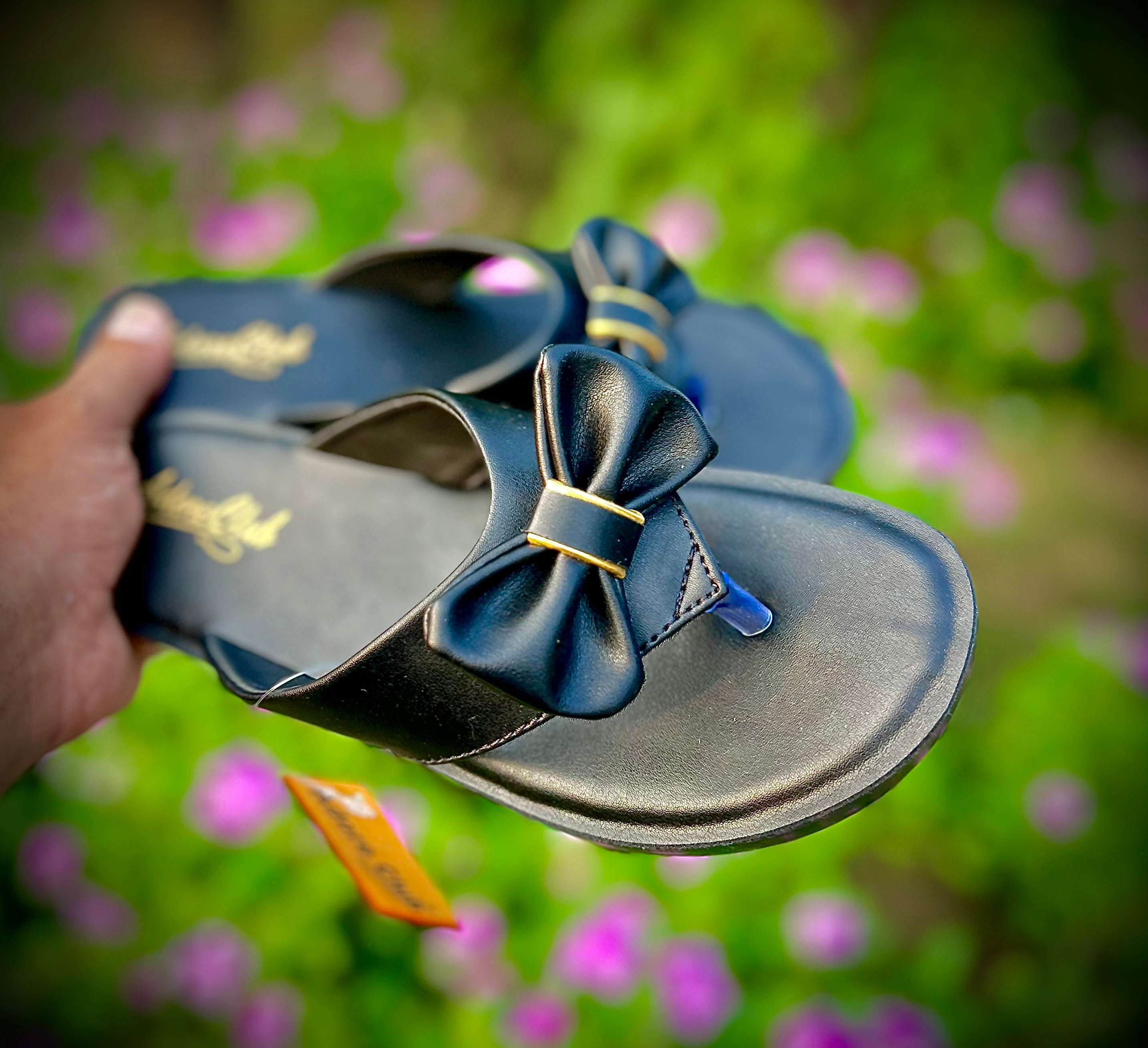 Elegant Lavender Bow Ladies Slippers item 3