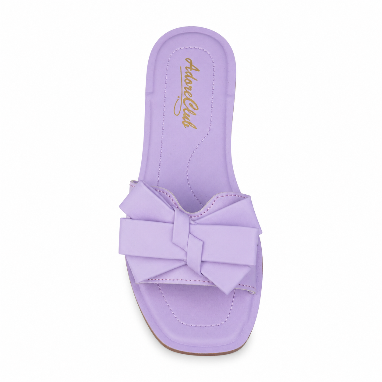 Lavender Bow Elegance Women's Slides