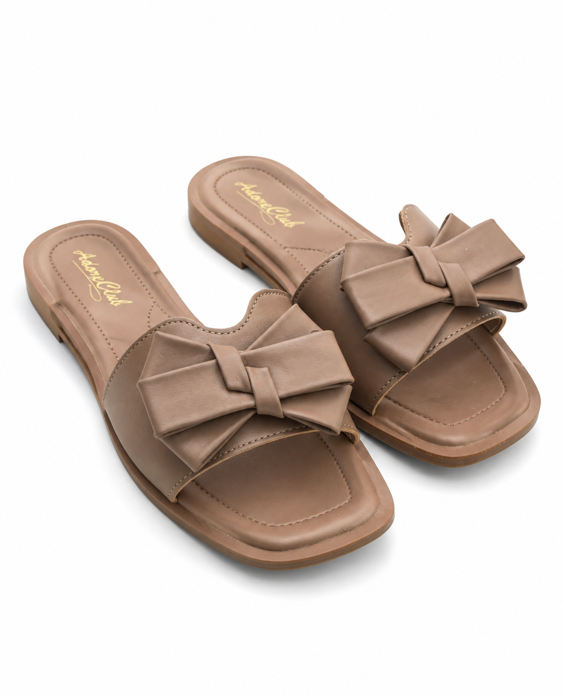 Lavender Bow Elegance Women's Slides
