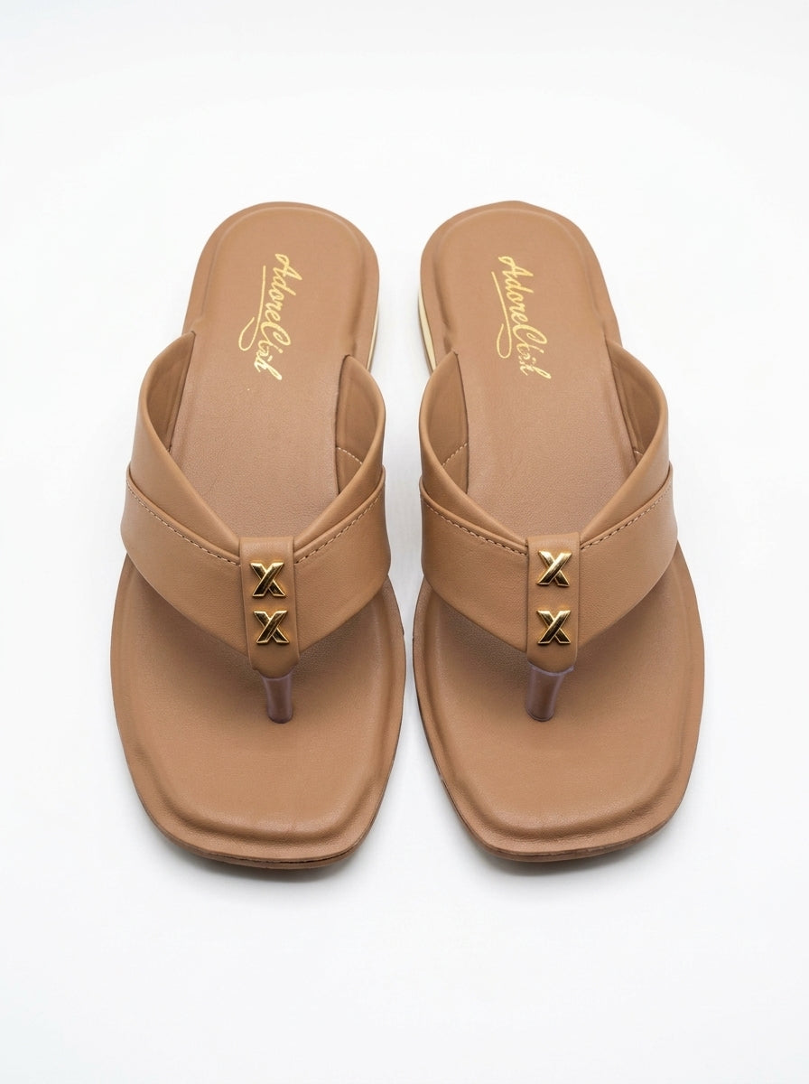 Women’s Stylish Flat Slippers | Trendy Ladies Chappal – Size 6 to 10