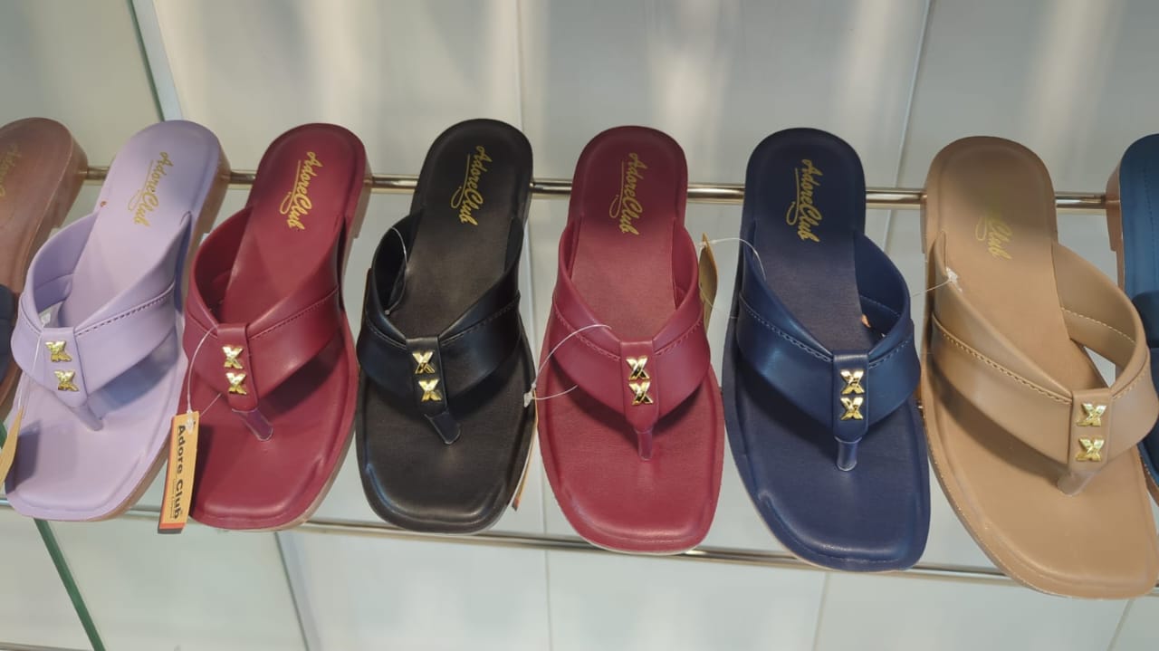 Women’s Stylish Flat Slippers | Trendy Ladies Chappal – Size 6 to 10